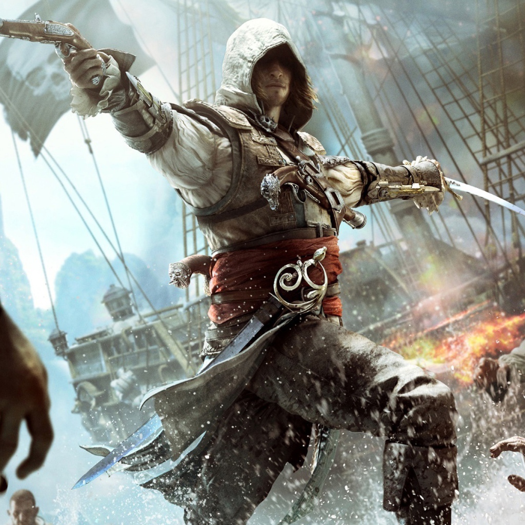 Assassin's creed IV сразу двоих