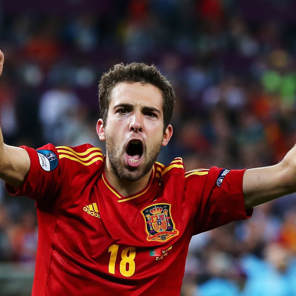  Барселона Хорди Альба забил гол