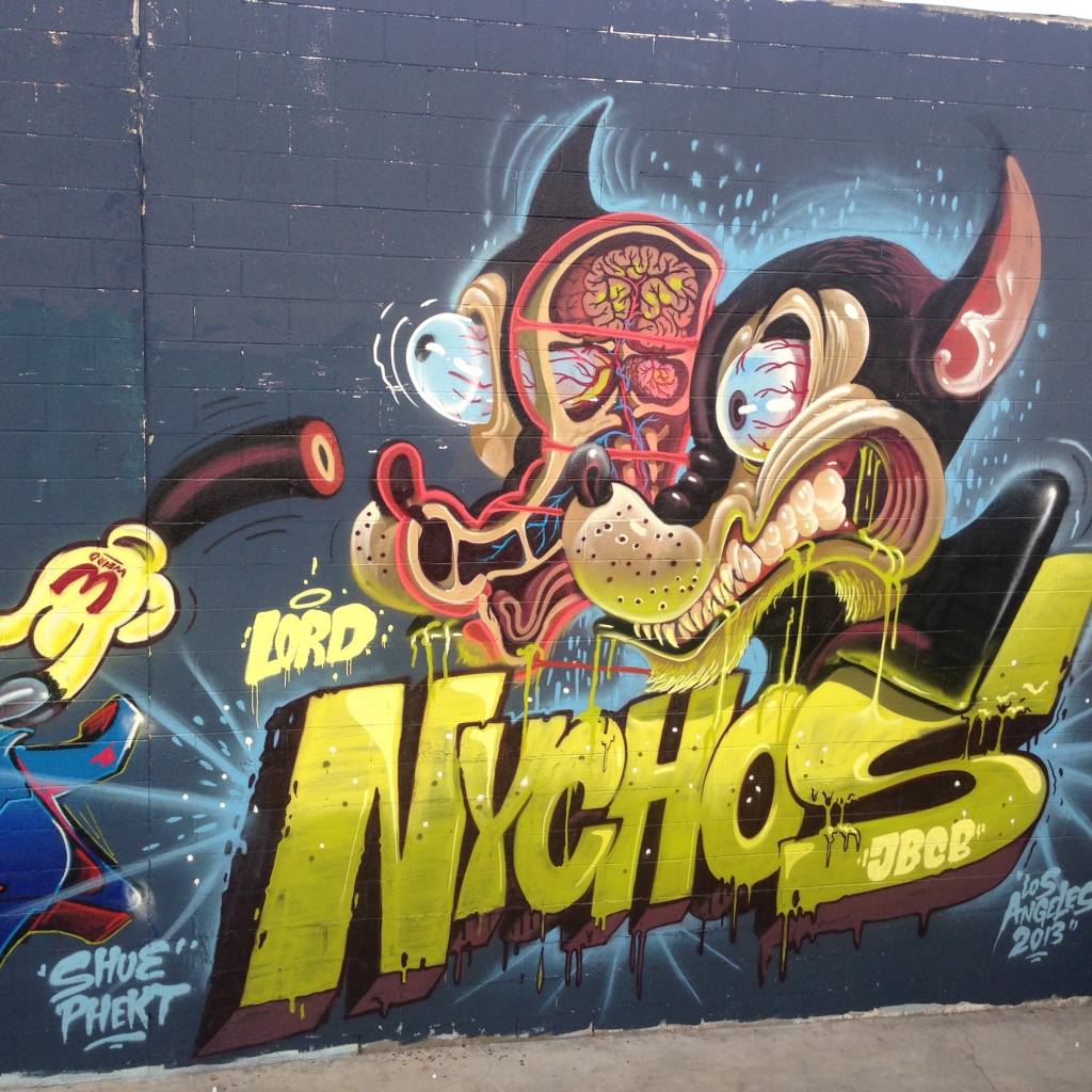 Красивое граффити