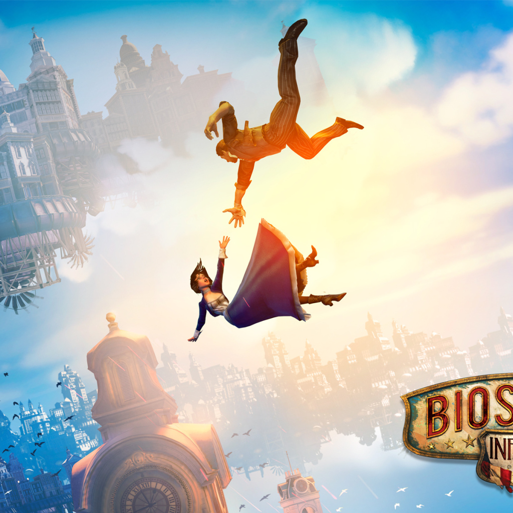 Bioshock Infinite: герой спасает даму
