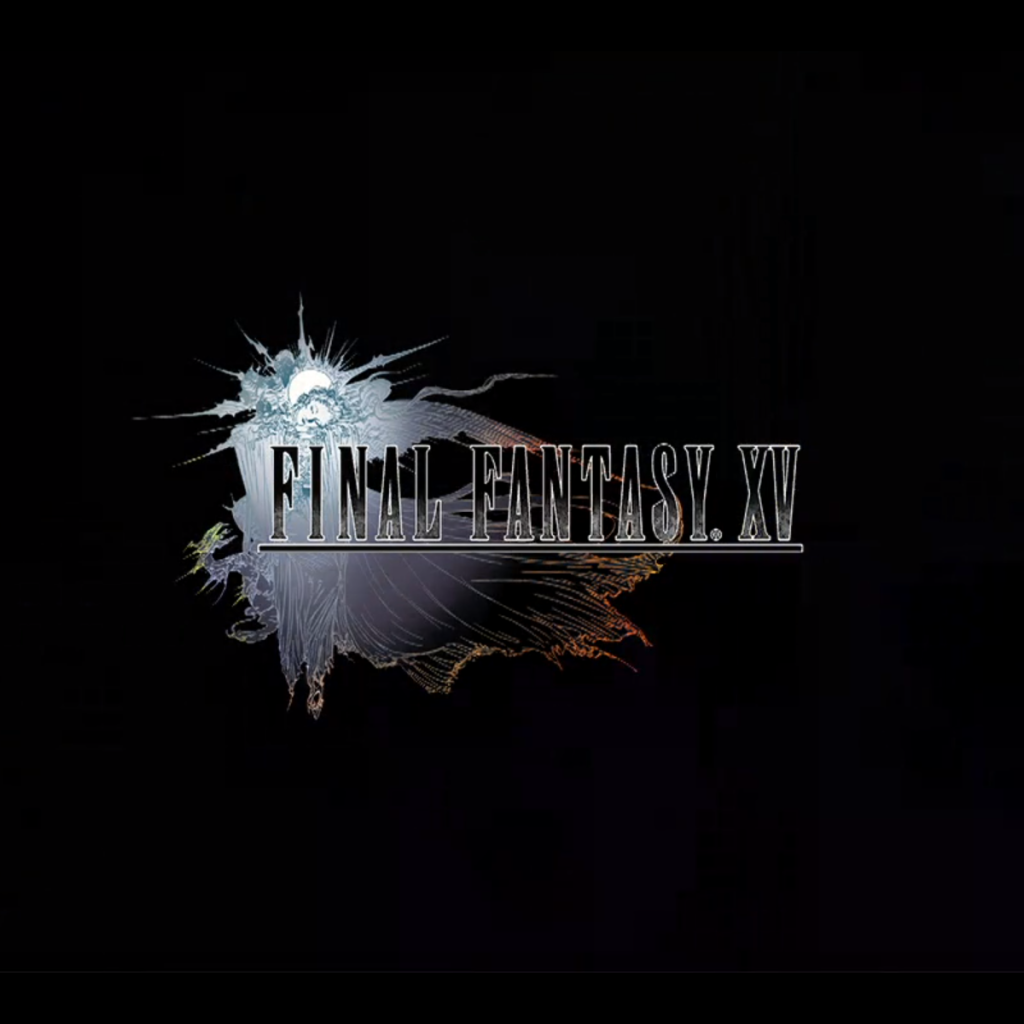 Черный Логотип игры Final Fantasy XV