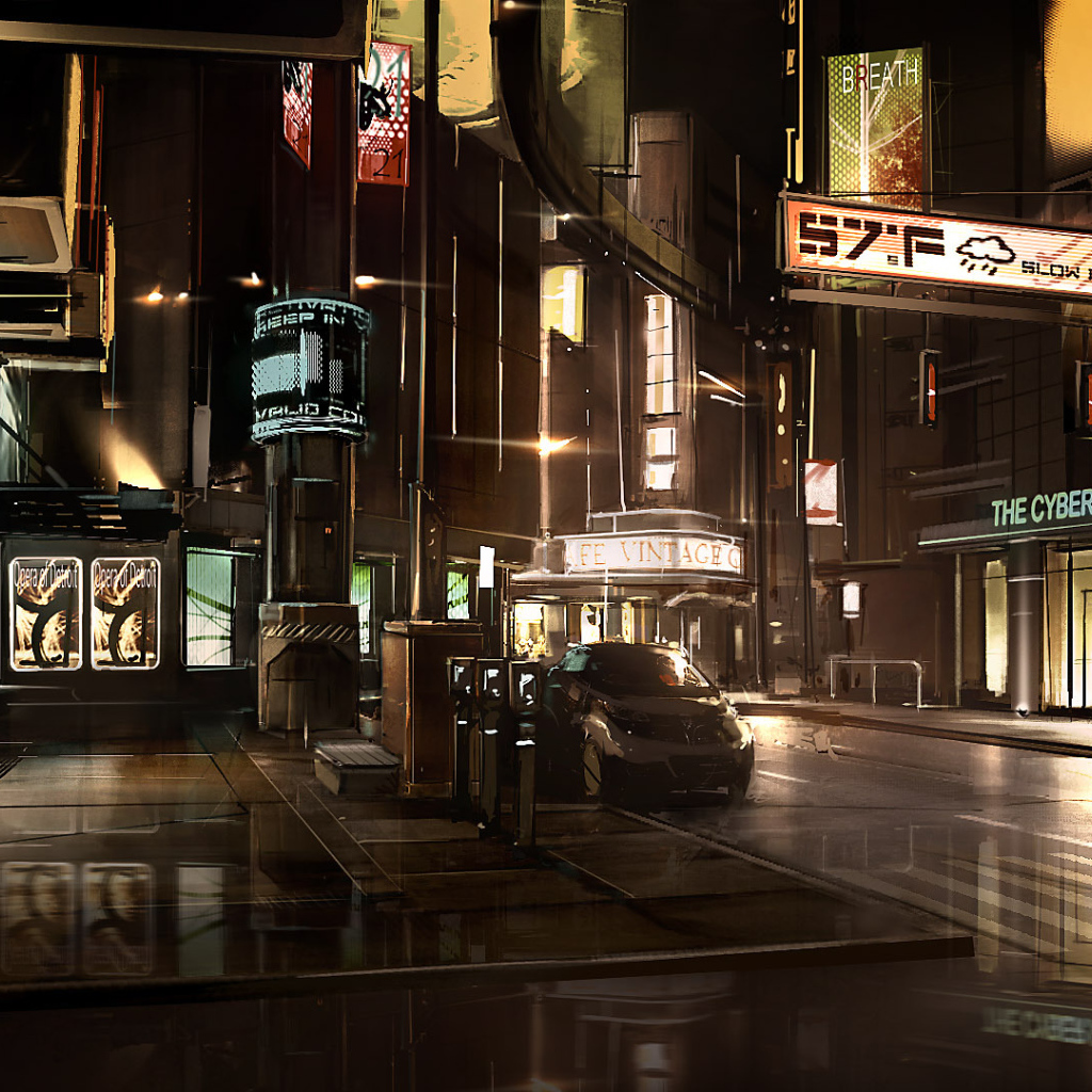 Deus Ex: Human Revolution: the street
