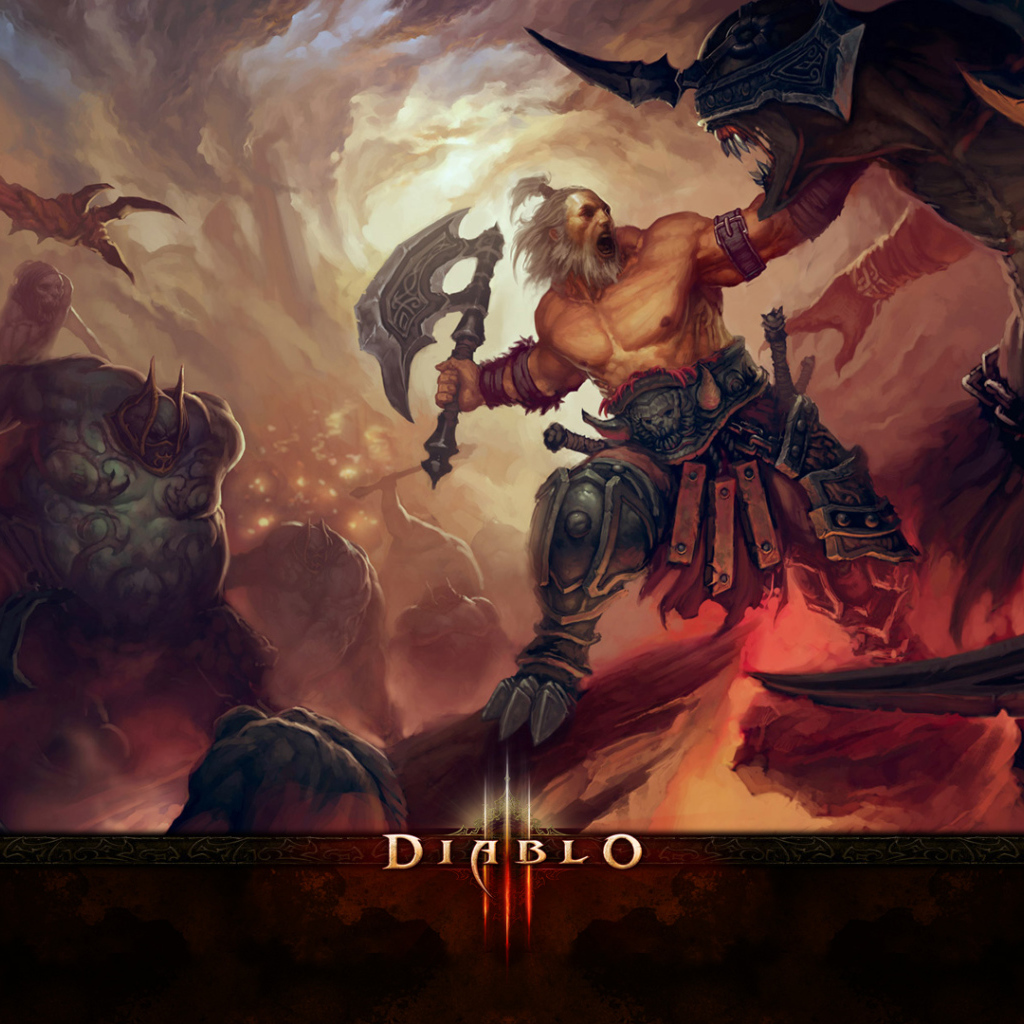 Diablo III: Варвар в бою HD