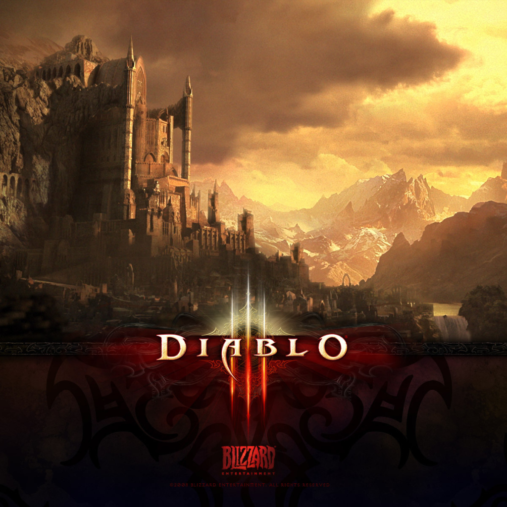  Diablo III: вид на замок