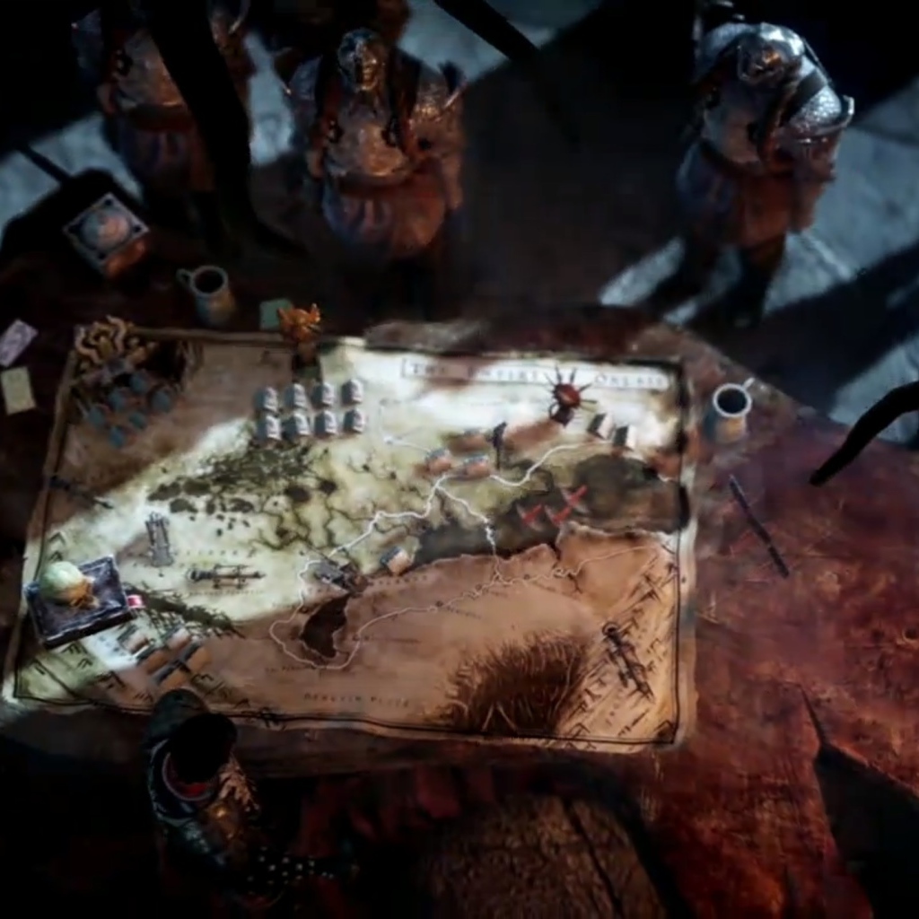 Dragon Age Inquisition: карта