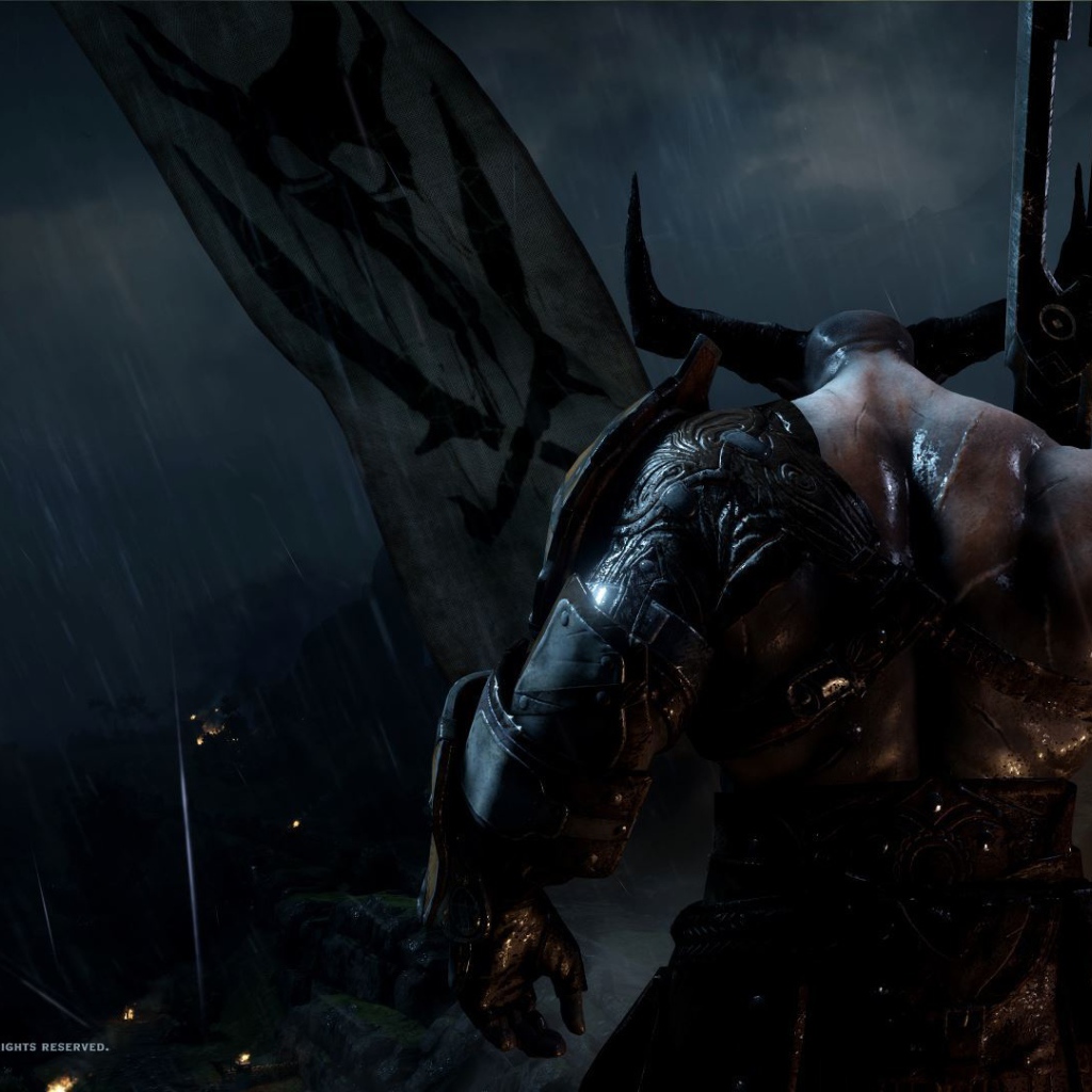 Dragon Age Inquisition: воин с топором