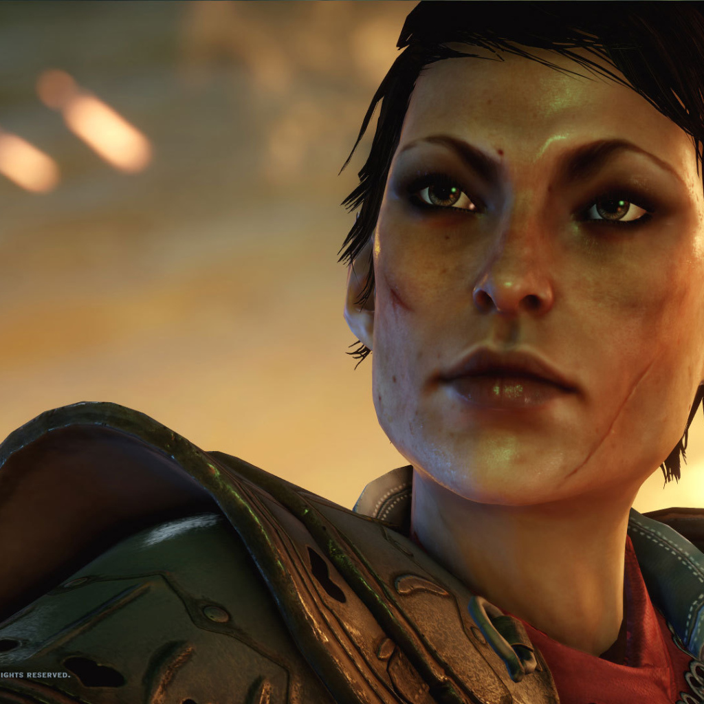 Dragon Age Inquisition: женщина-воин