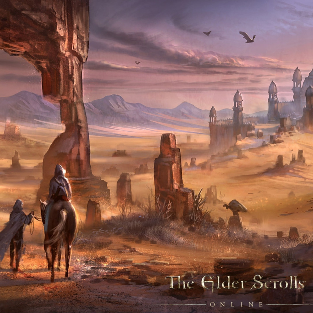 Elder Scrolls Online: город в пустыне