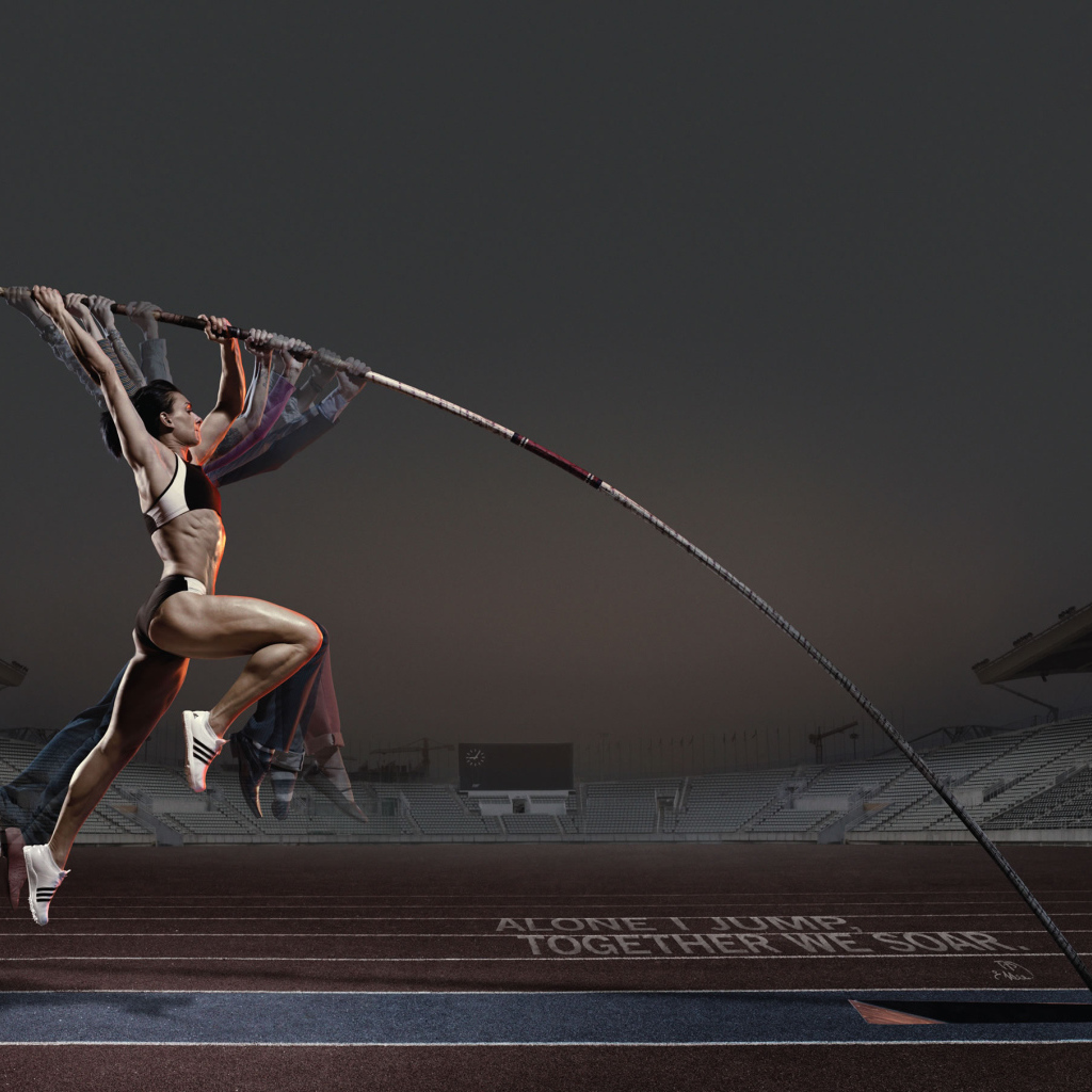 Девушка легкоатлетка