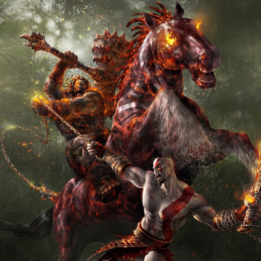God of War: Ascension: the kratos Desktop wallpapers 1024x1024