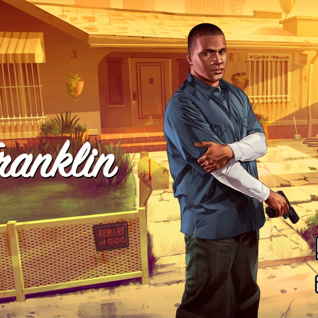 Франклин из Grand Theft Auto V