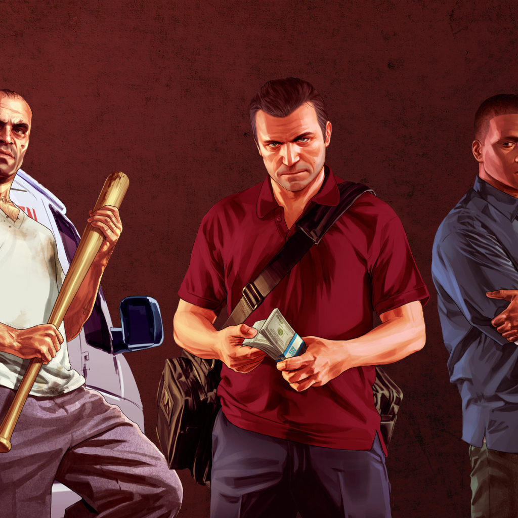 Grand Theft Auto V герои