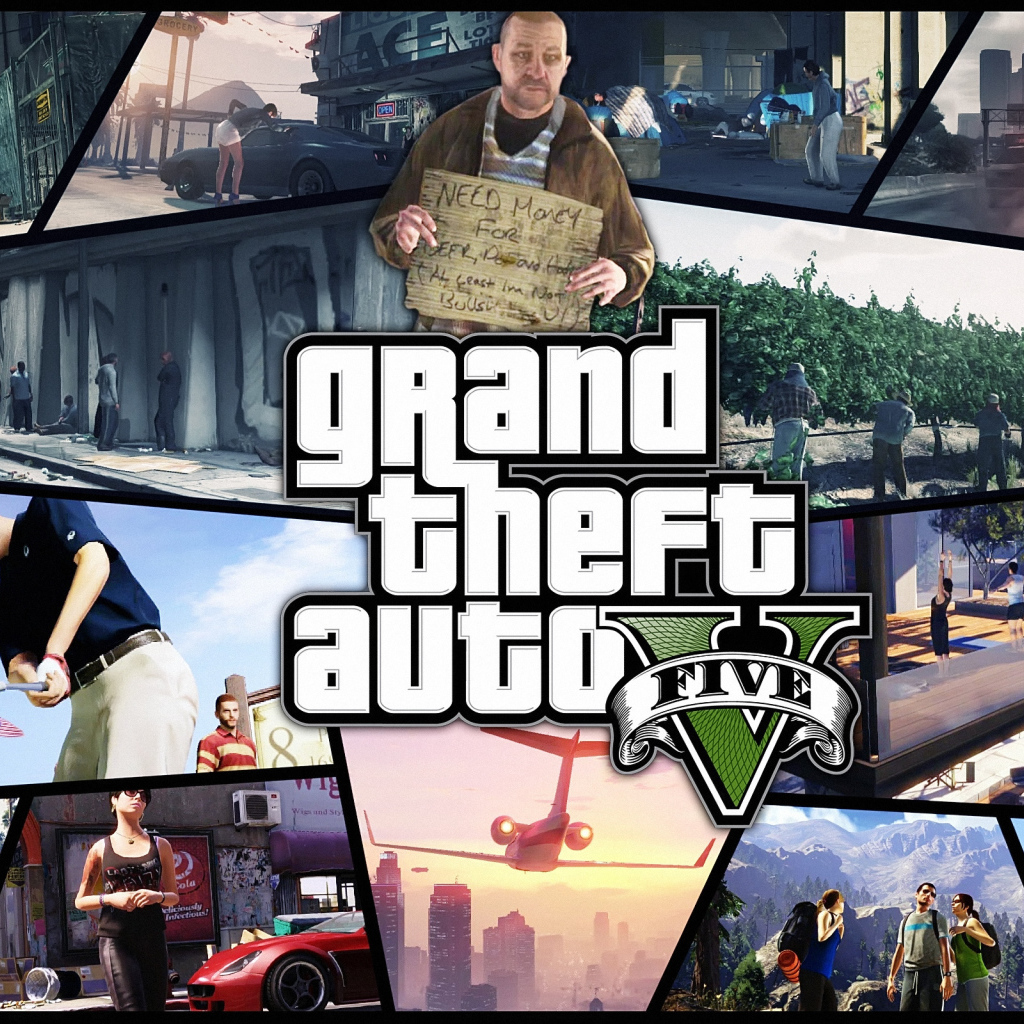 Grand Theft Auto V пейзаж