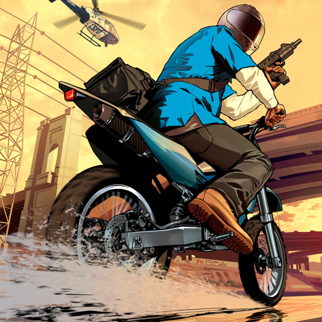 Grand Theft Auto V мотоцикл