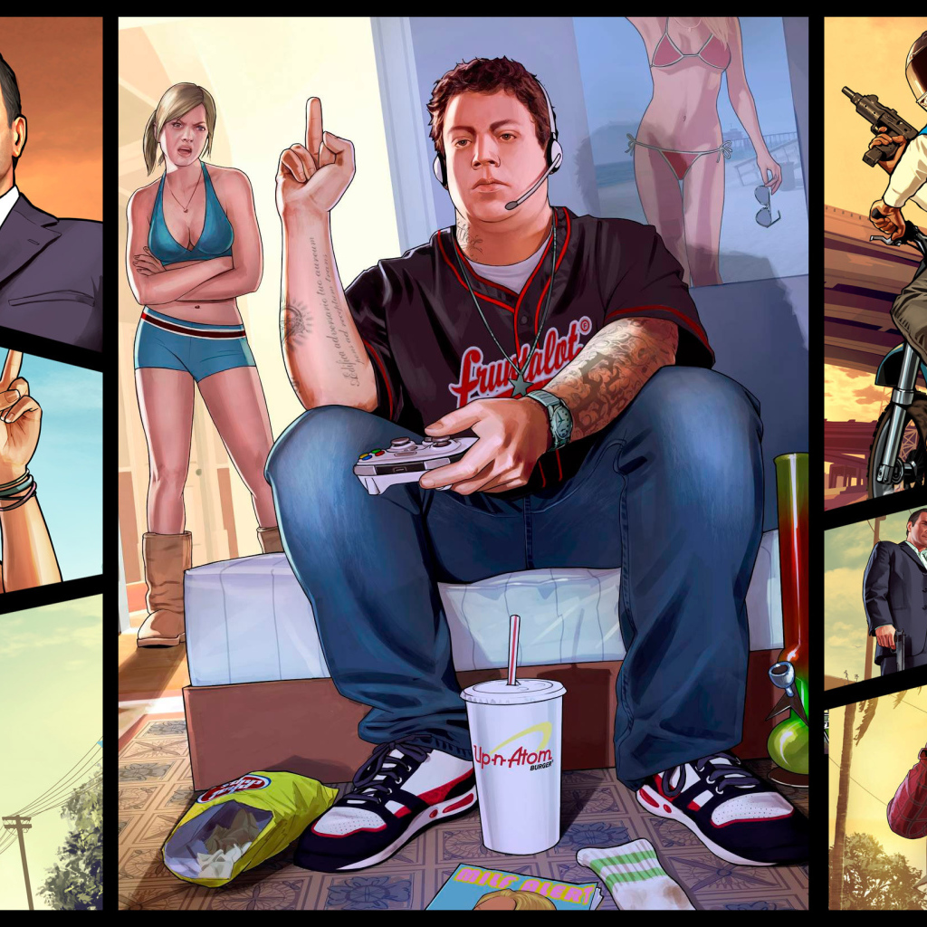 Grand Theft Auto V игрок