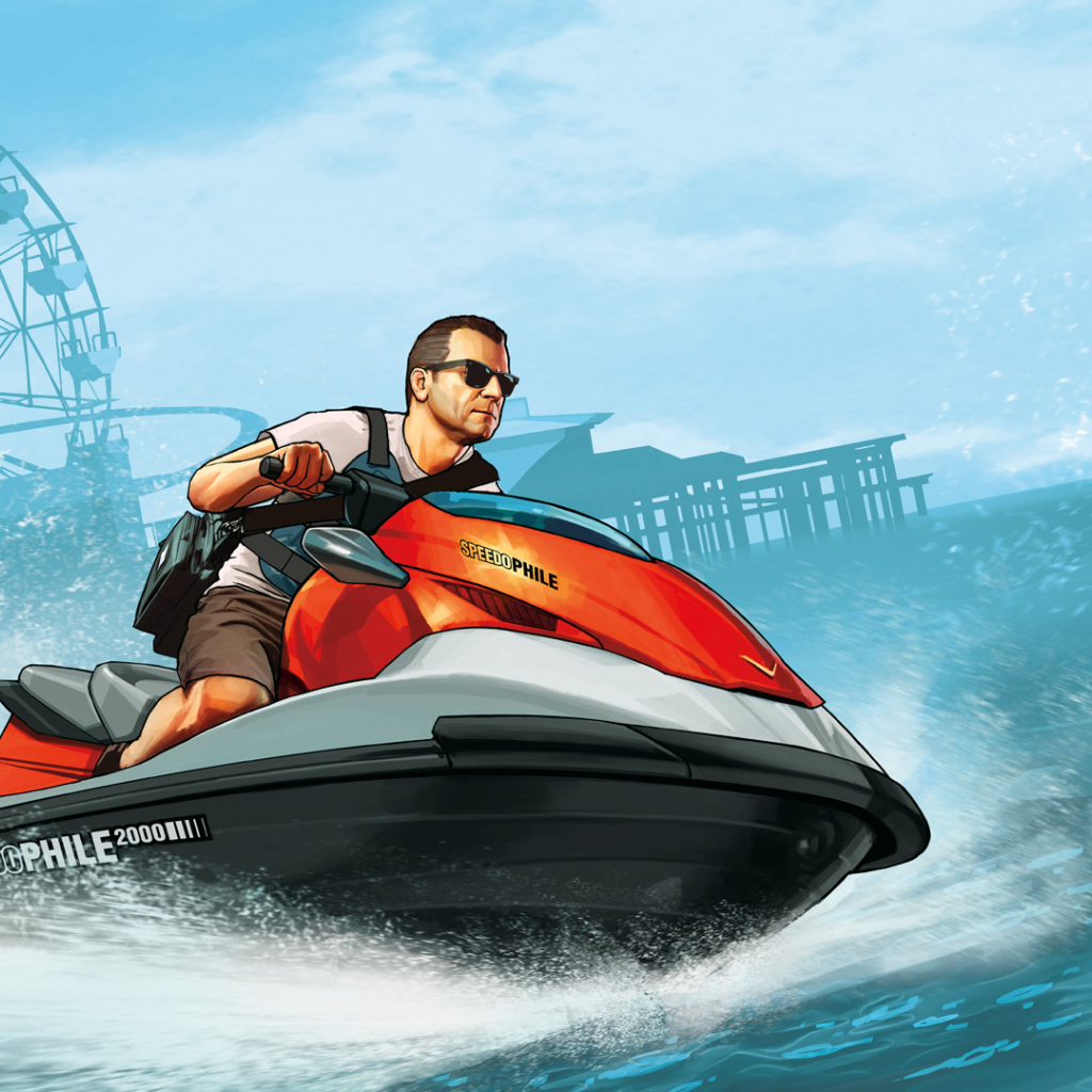 Grand Theft Auto V катер