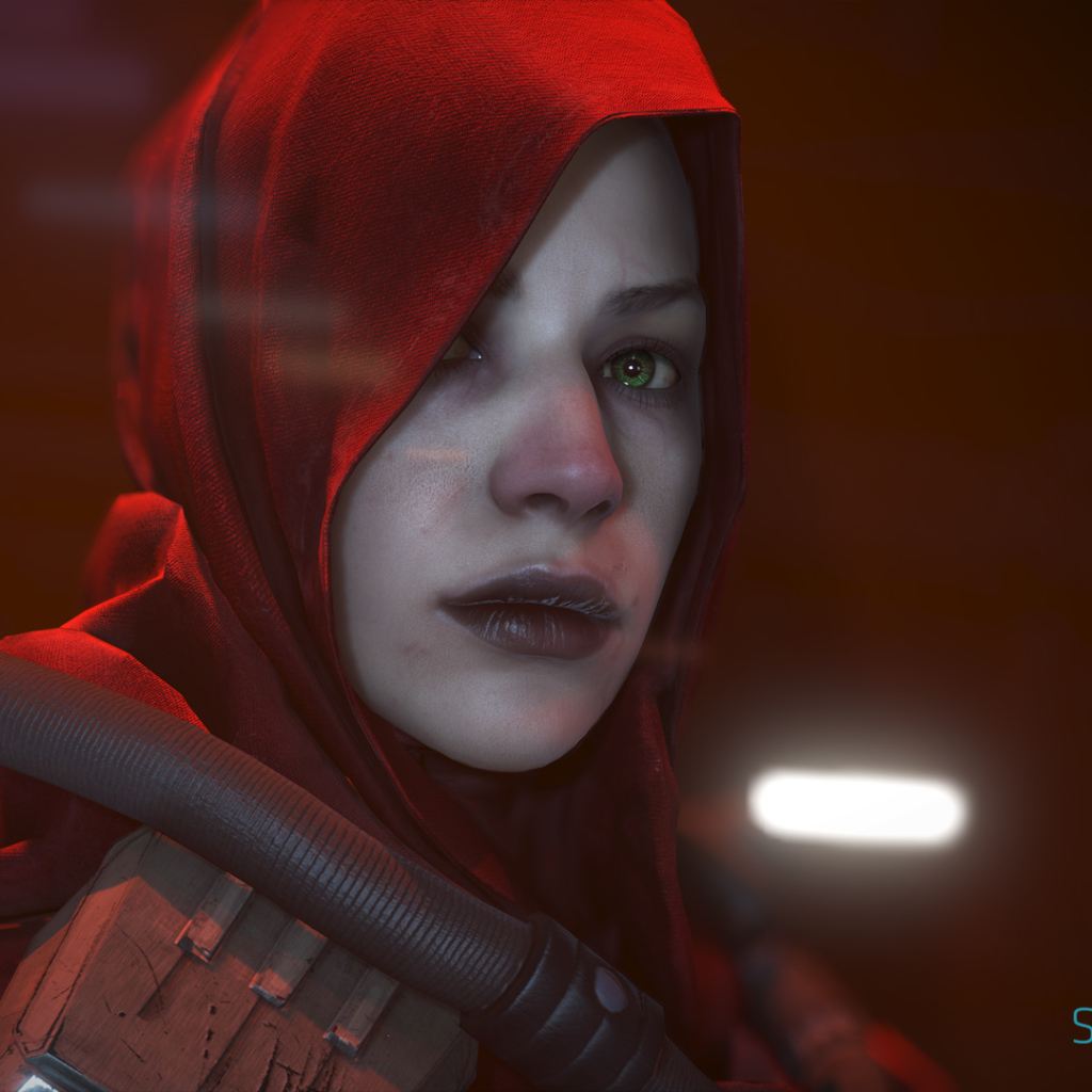 Killzone: Shadow Fall: красотка в красном