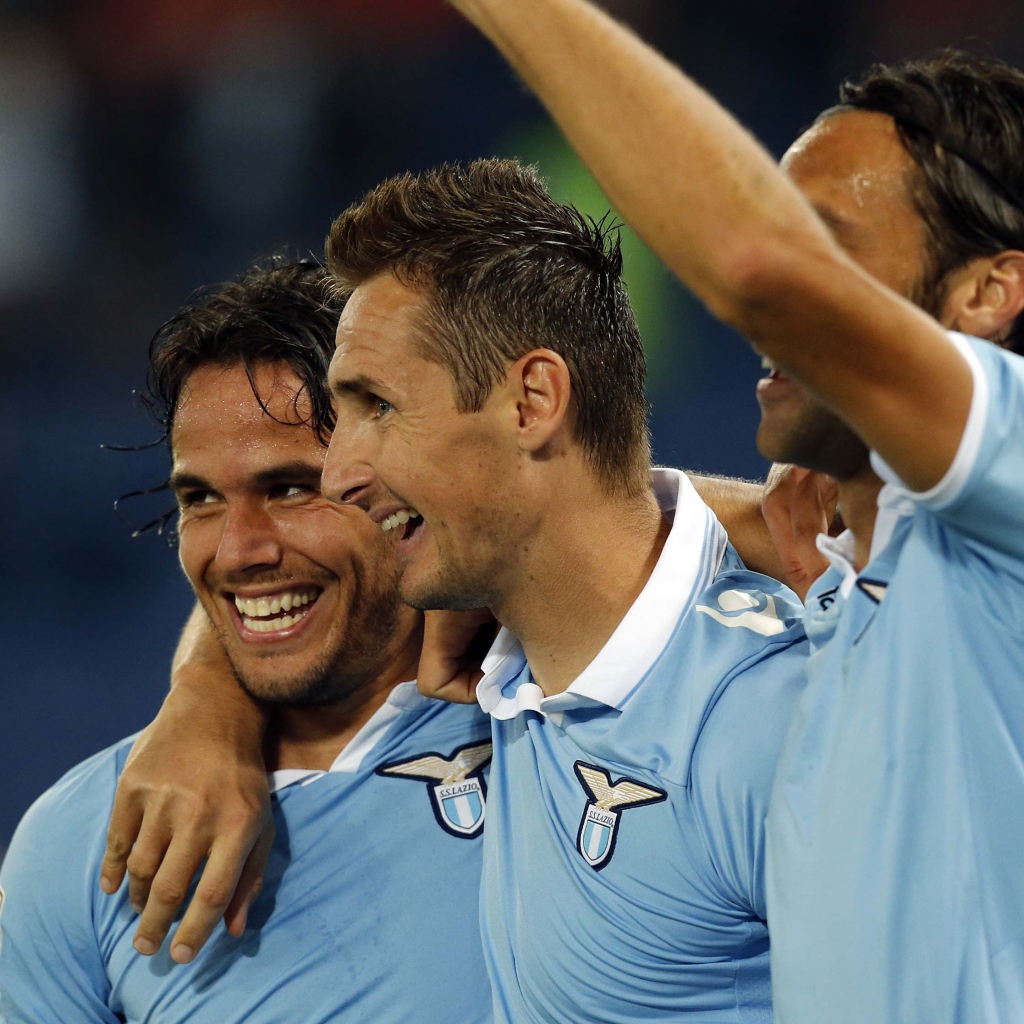 Лацио Мирослав Клозе и его команда