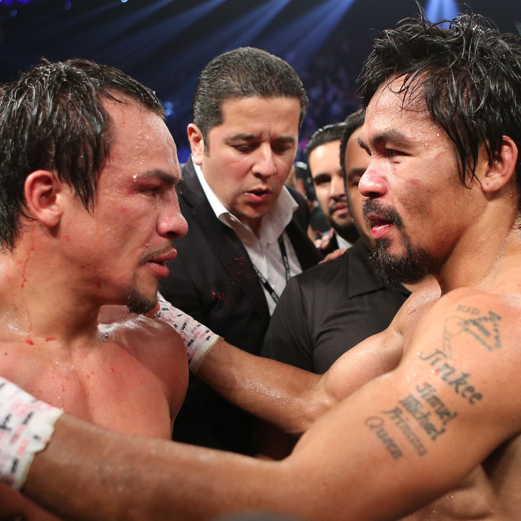 Легендарный боксер Хуан Мануэль Маркес