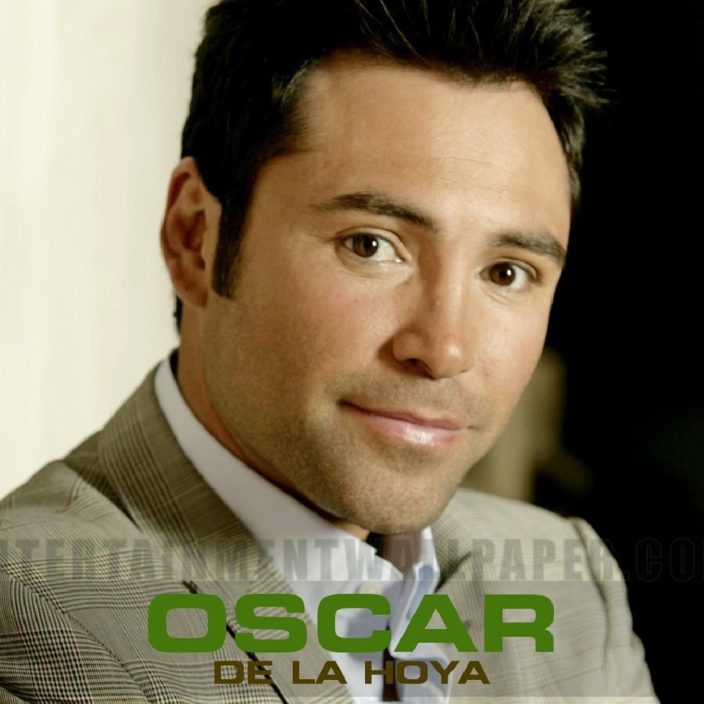 Легендарный боксер Оскар Дела Хойя крупным планом