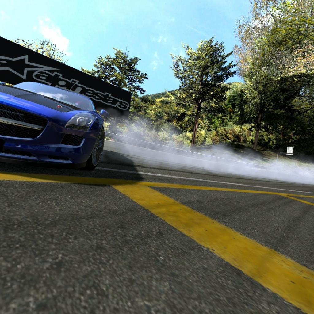 Мерседес из игры Gran Turismo 5