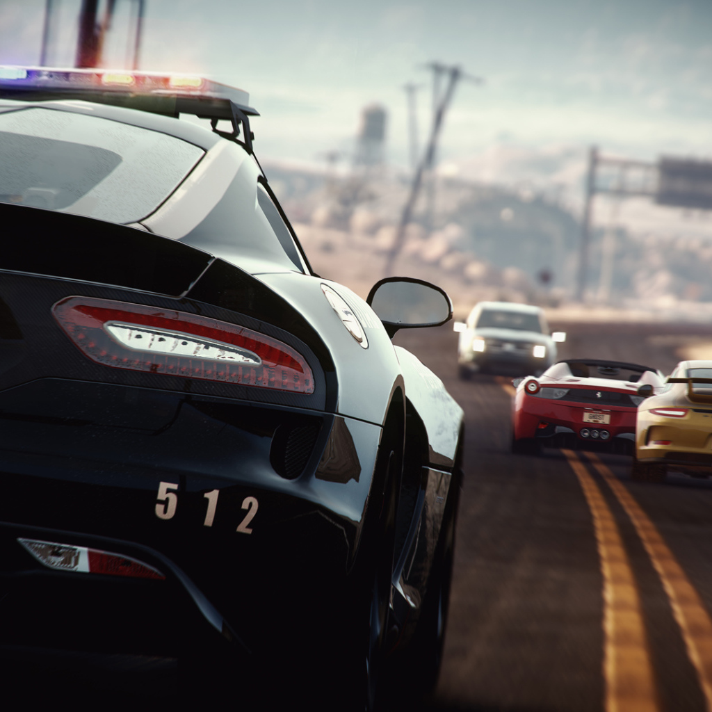 Need for Speed Rivals: полицейская машина у них на хвосте