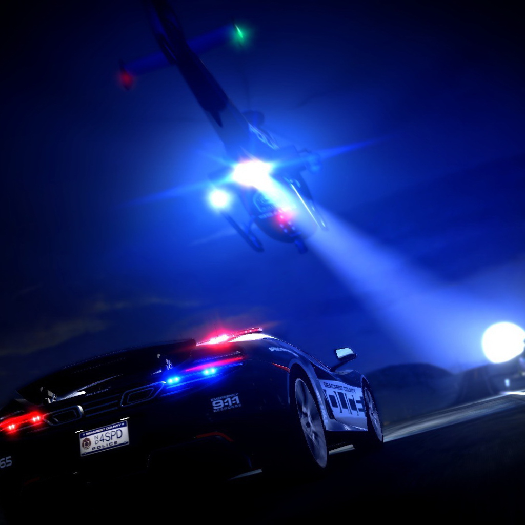 Need for Speed Rivals: вертолет