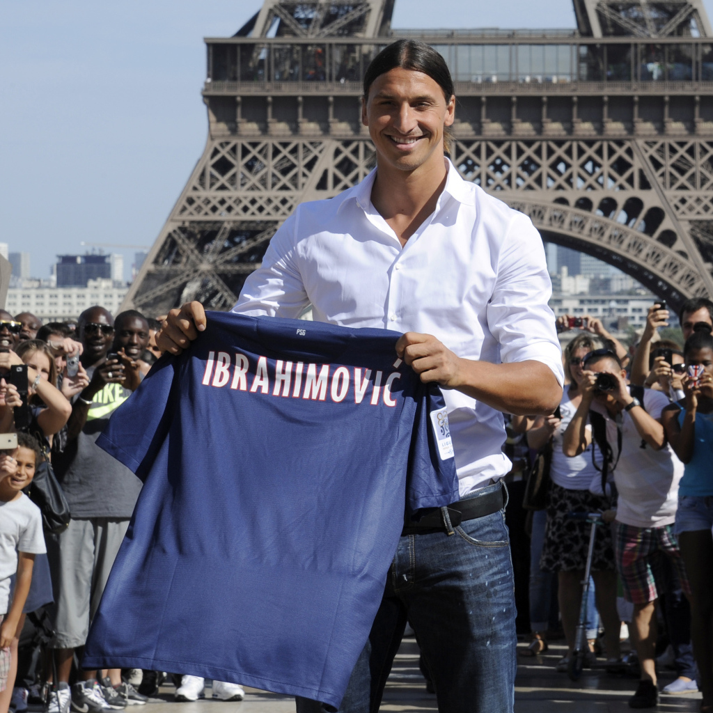 ПСЖ Златан Ибрагимович в Париже