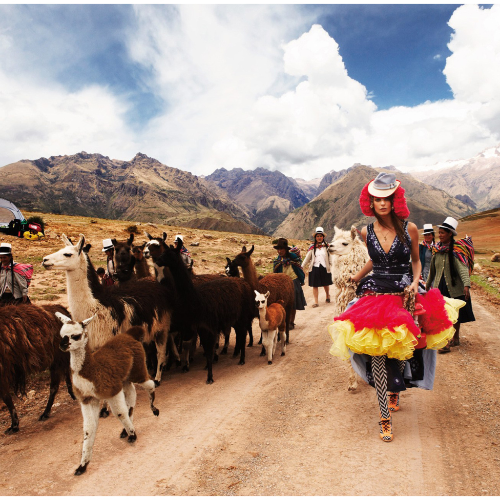 Фотография девушки в Боливии