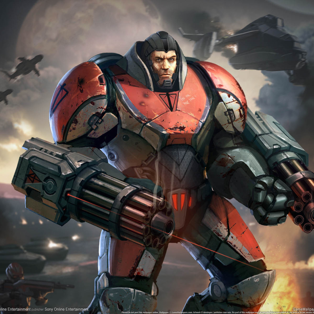 Planetside 2: боевые доспехи