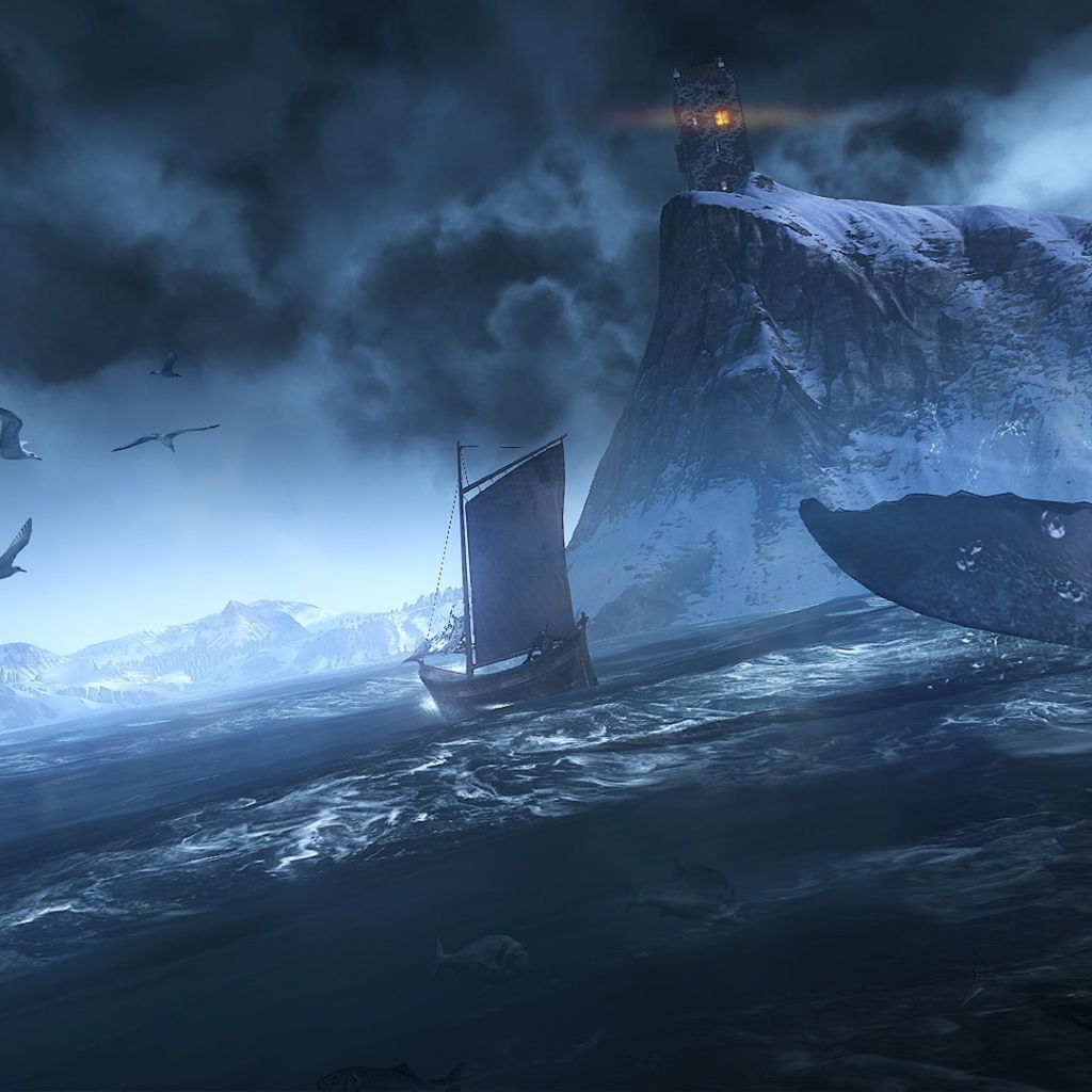 The Witcher 3: Wild Hunt: море