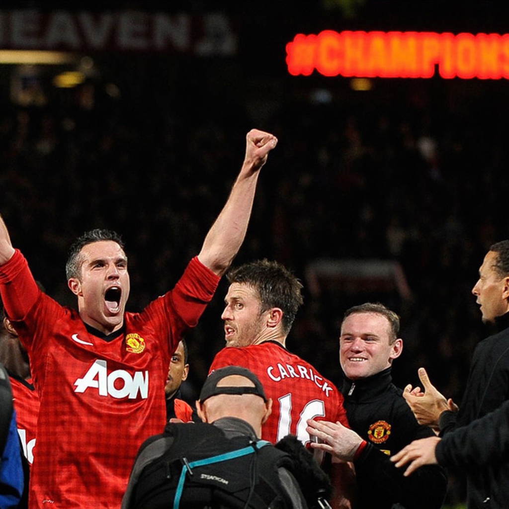 Нападавший Манчестер Юнайтед Робин ван Перси