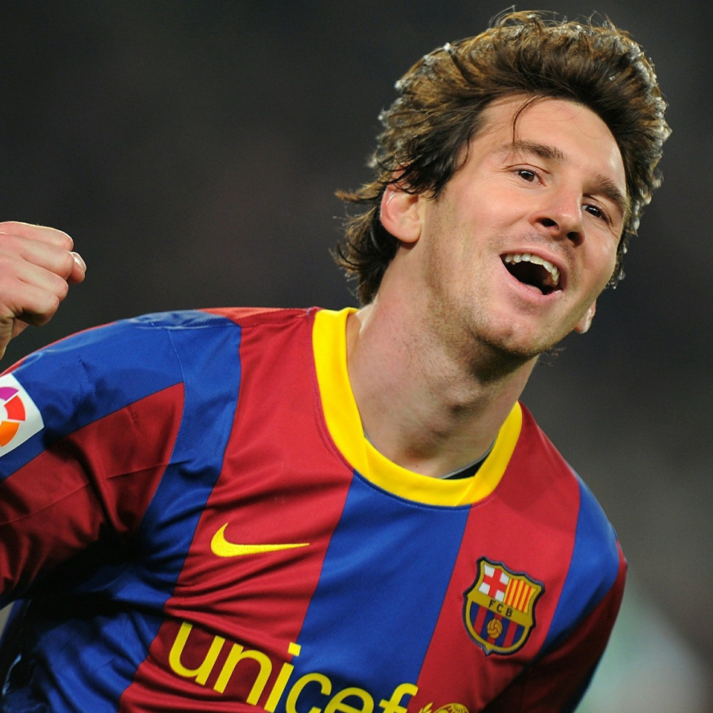 The best  Forward player of Barcelona Lionel Messi