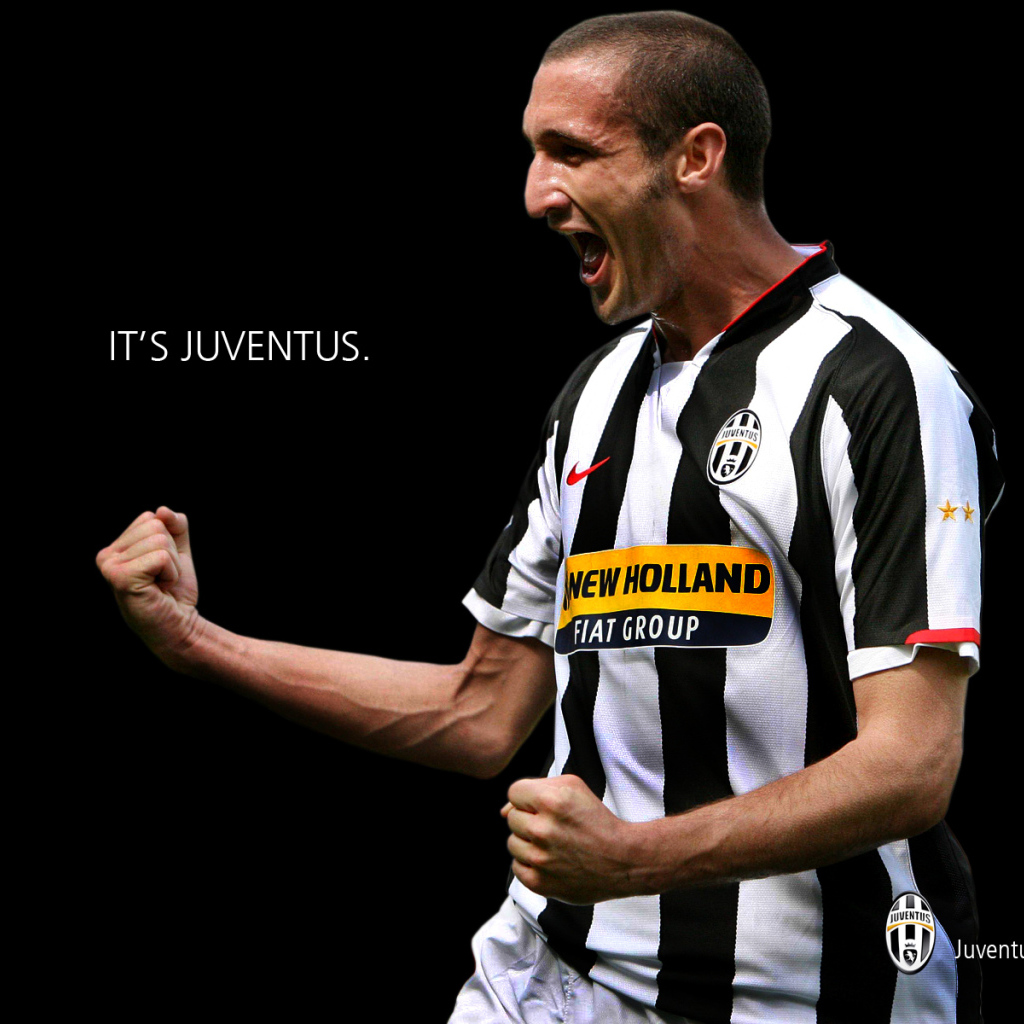 The best football player of Juventus Giorgio Chiellini