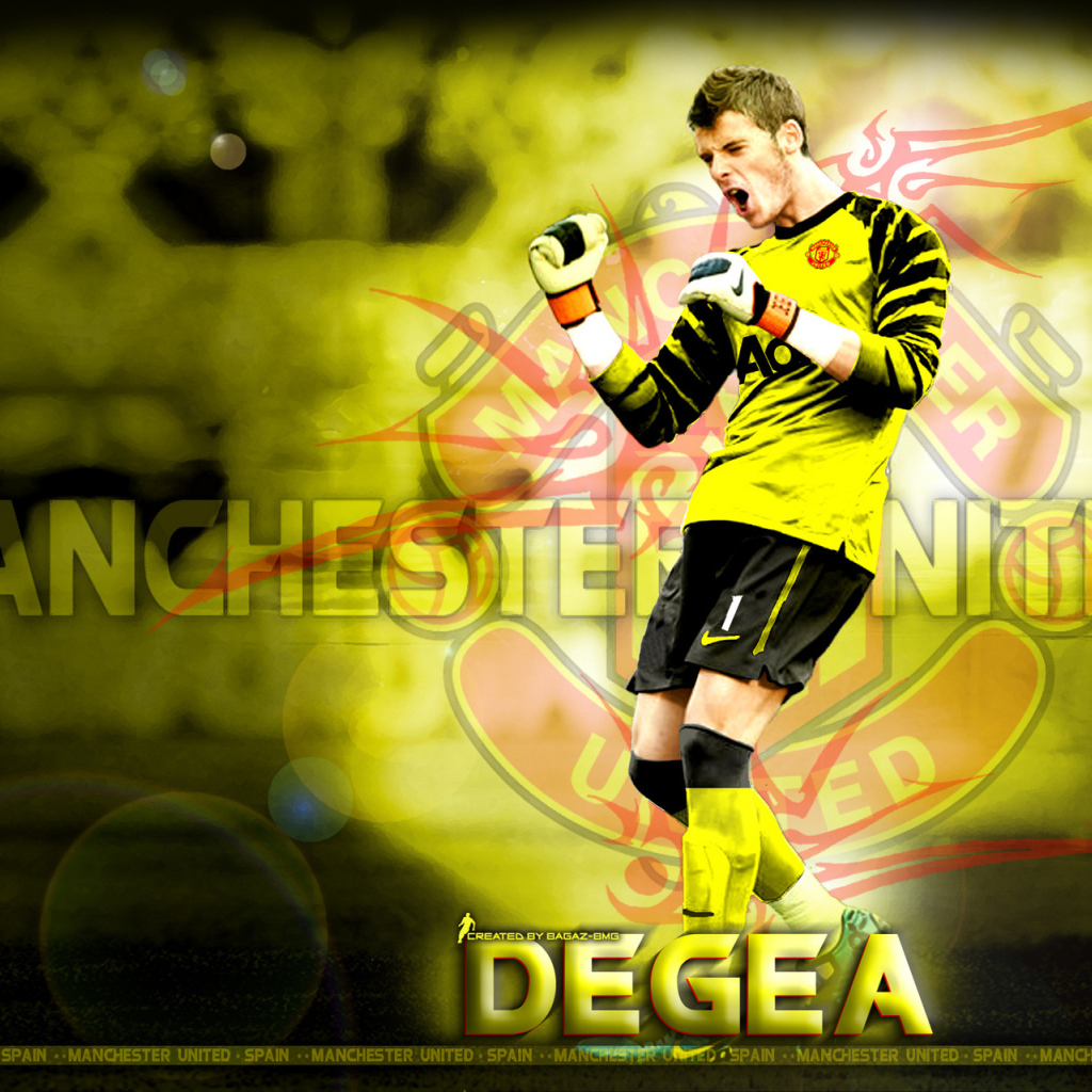 The best football player of Manchester United David De Gea