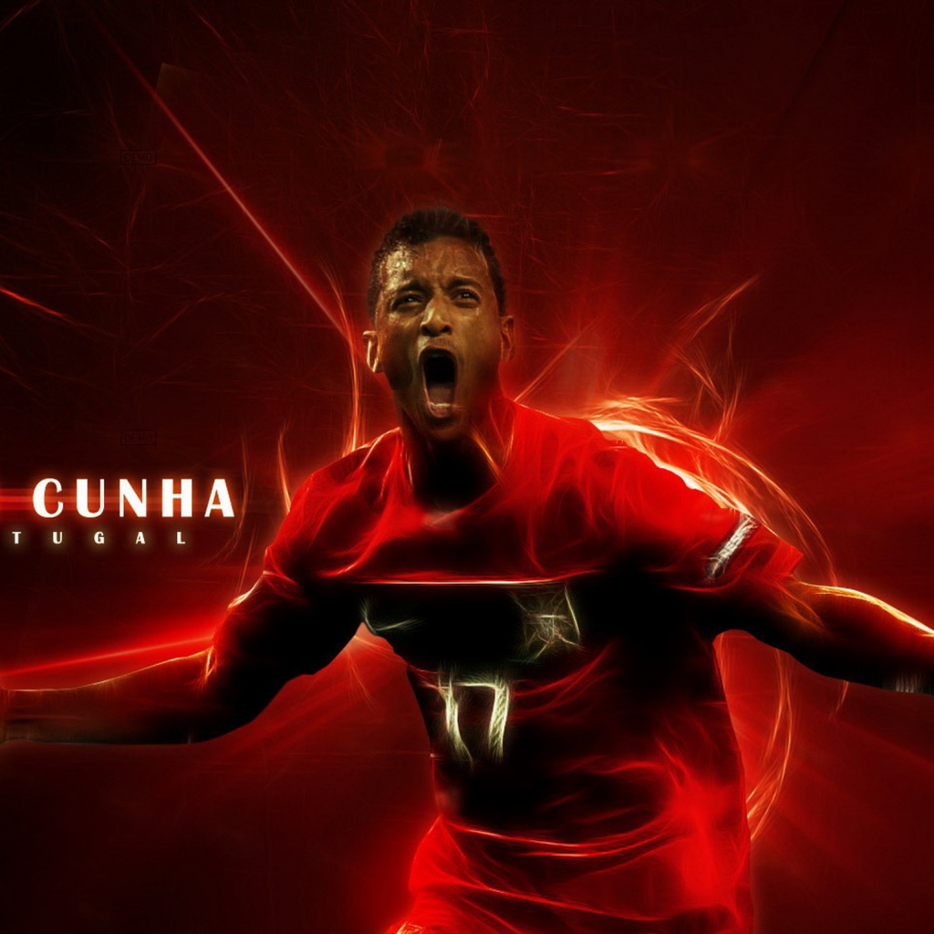 Лучший футболист Манчестер Юнайтед Луиш Нани в огне