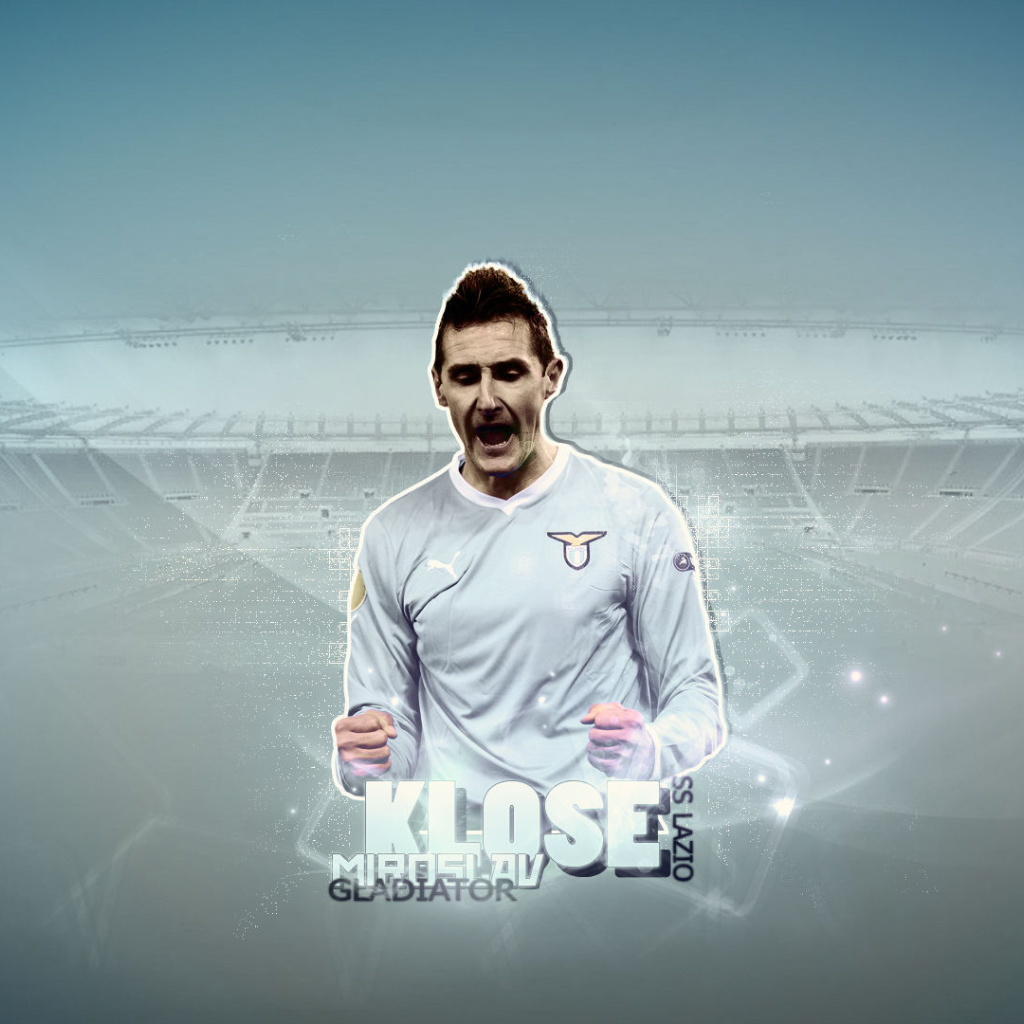 Лучший форвард Лацио Мирослав Клозе