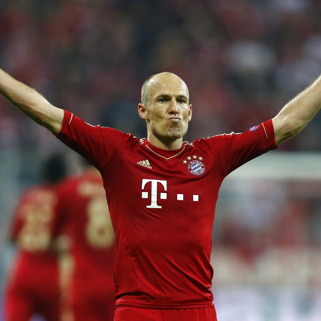  Лучший полузащитник Баварии Арьен Роббен