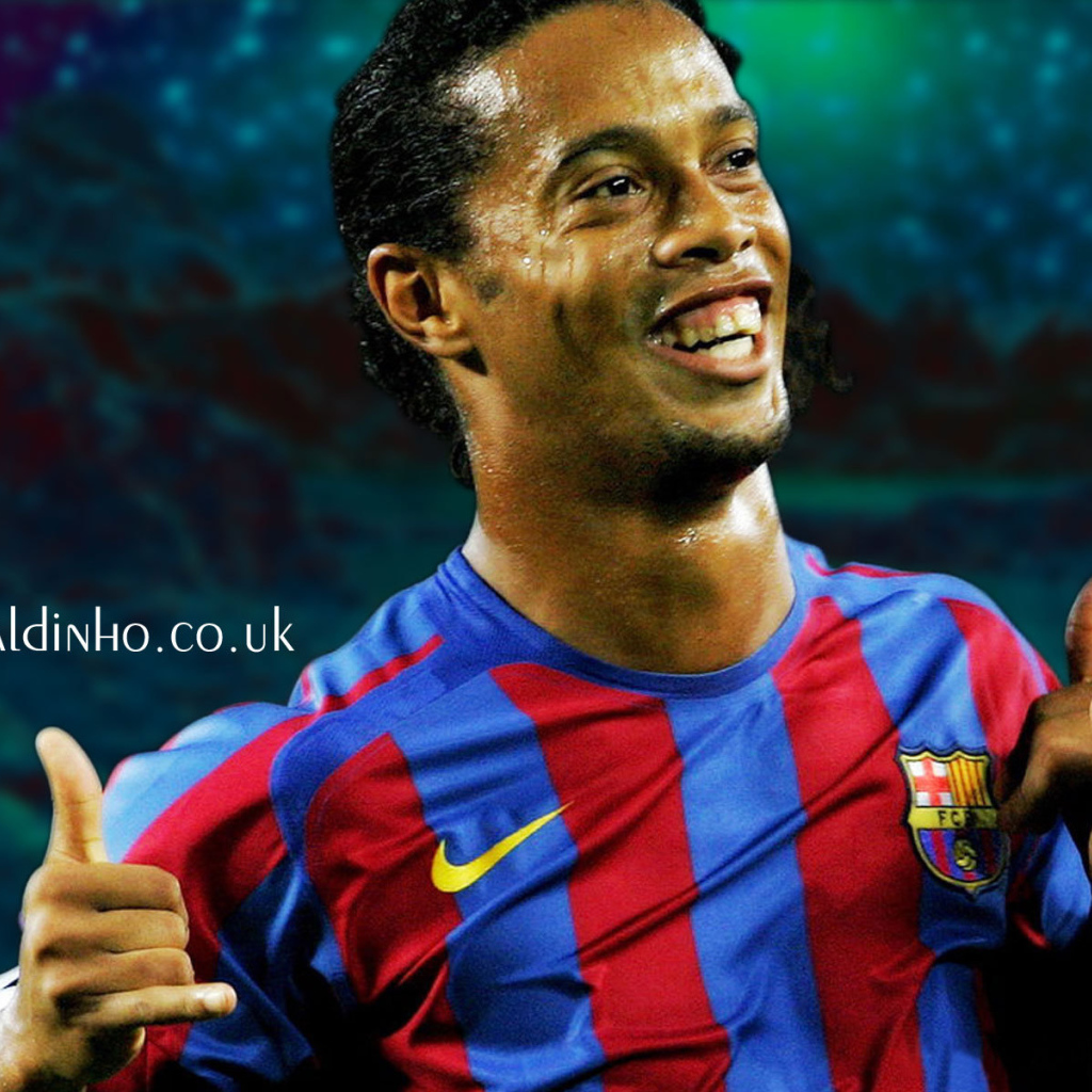 Лучший игрок Атлетико Минейро Роналдиньо