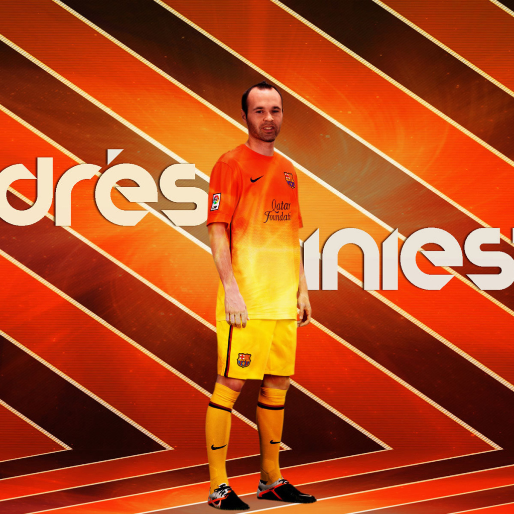Лучший игрок Барселоны Андрес Иньеста