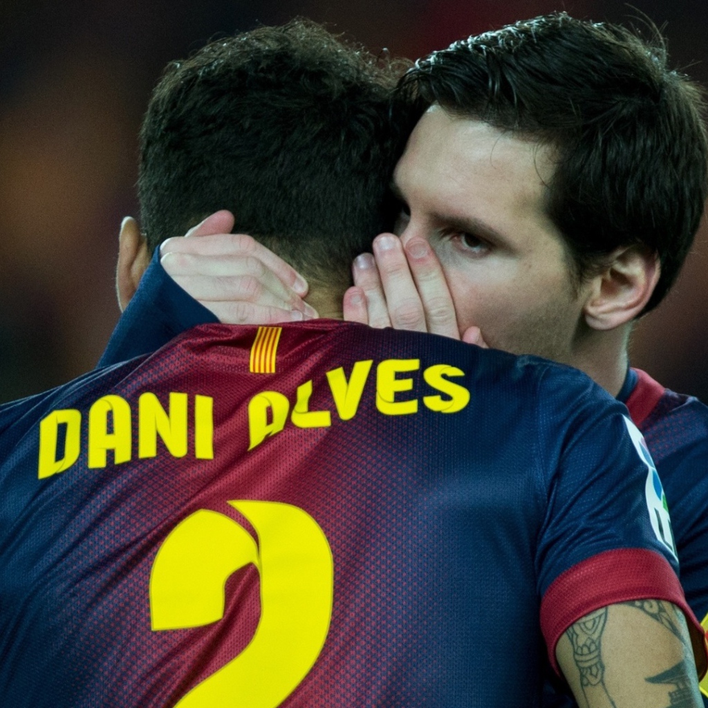 Лучший игрок Барселоны Даниэл Алвес