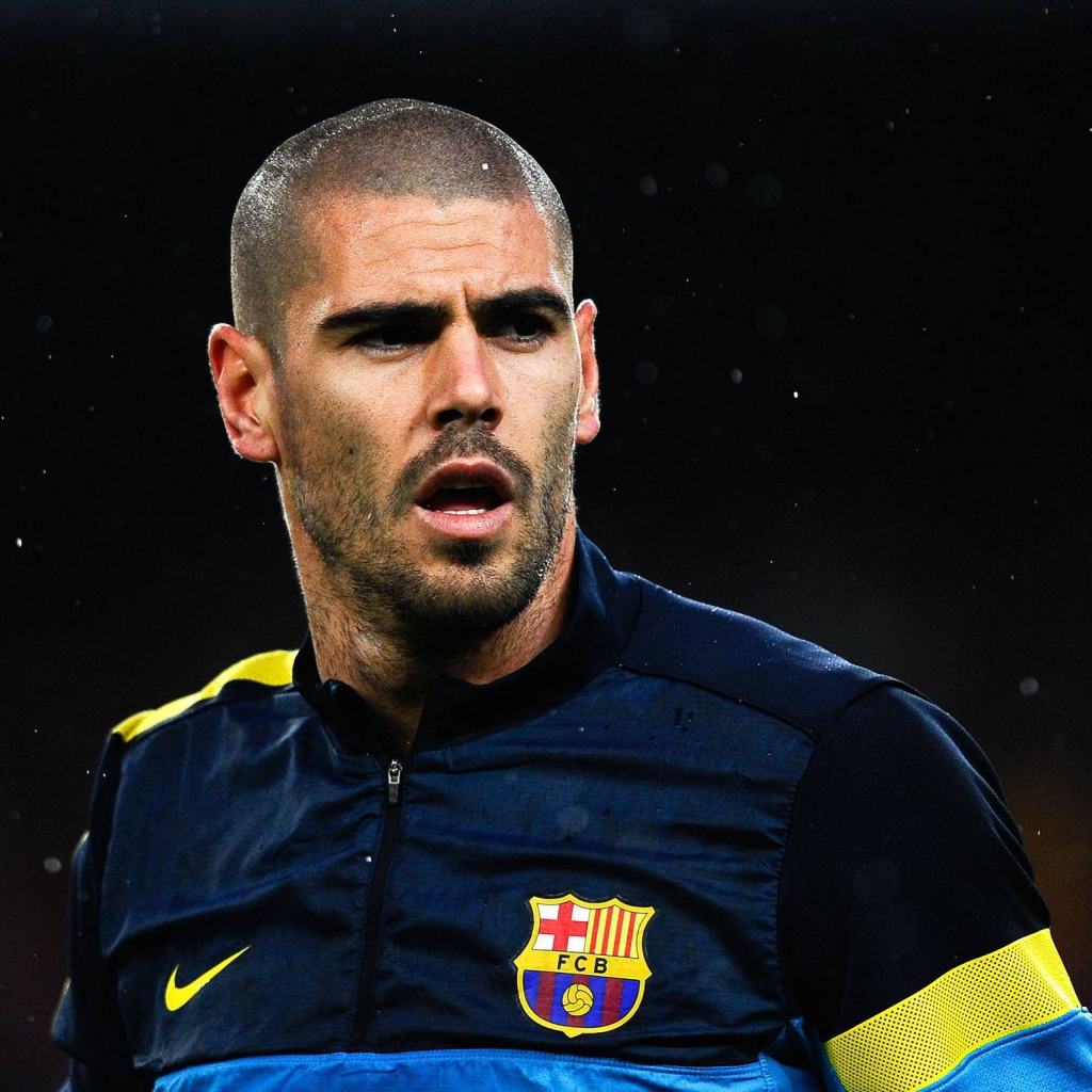 Лучший игрок Барселоны Виктор Вальдес