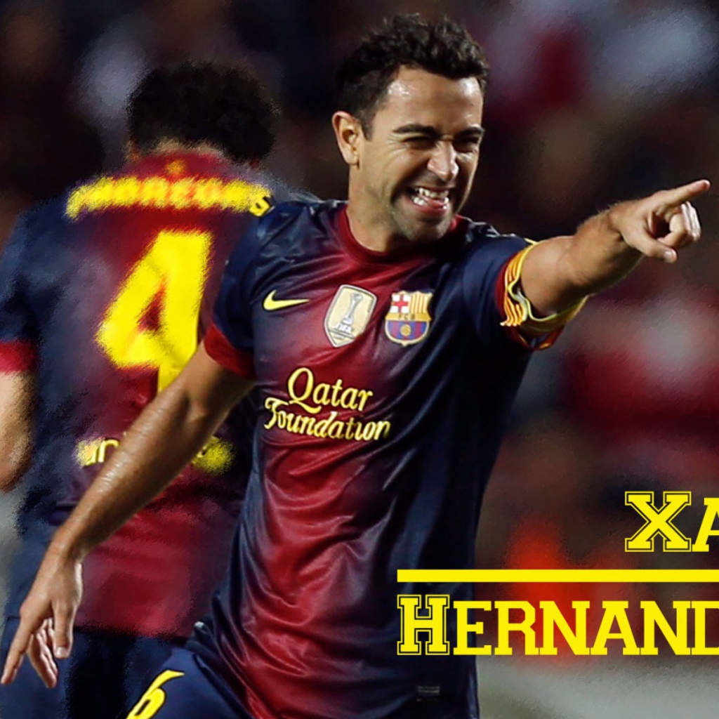 Лучший игрок Барселоны Хави Эрнандес
