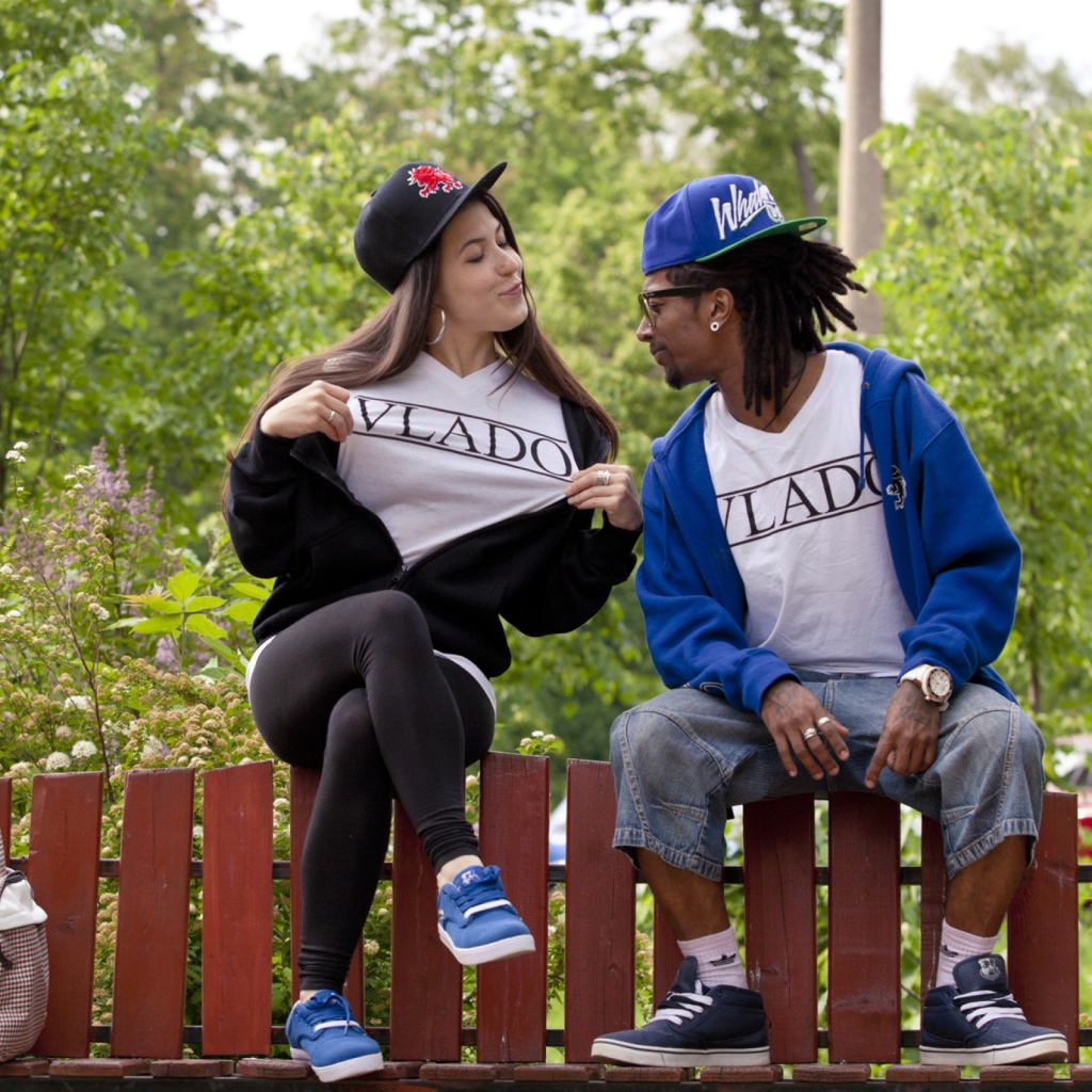 Парочка, стиль swag