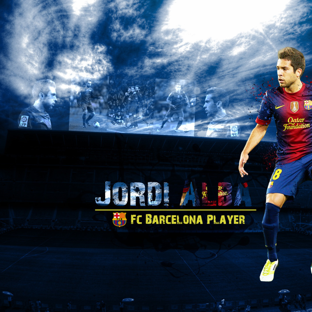 Футболист Барселоны Хорди Альба