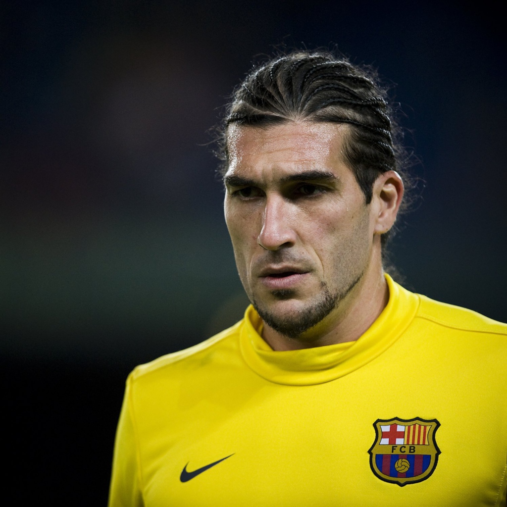 Футболист Барселоны Хосе Пинто