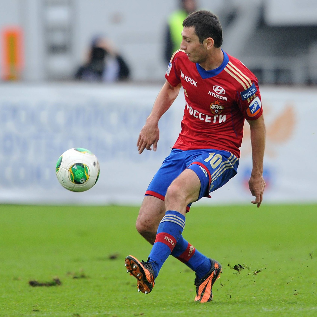 Футболист ЦСКА Алан Дзагоев