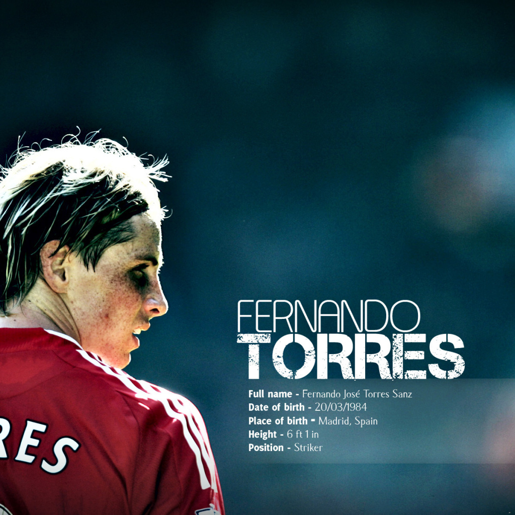  Футболист Челси Фернандо Торрес