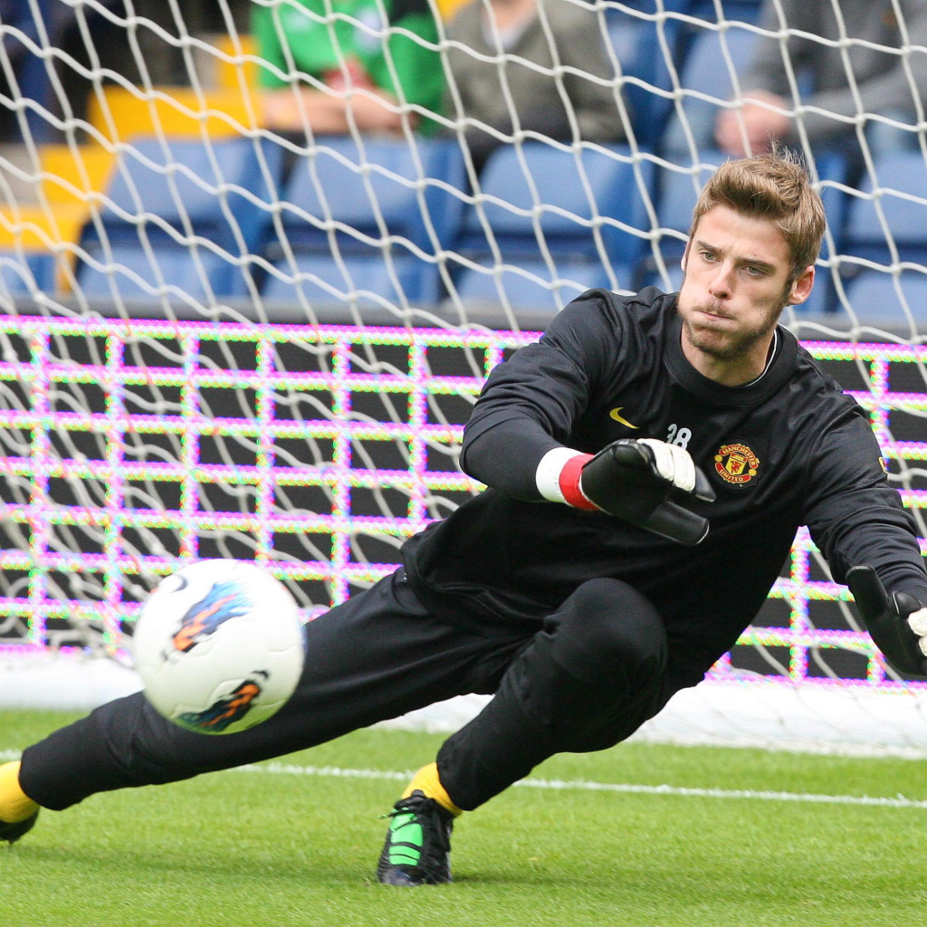 Футболист Манчестер Юнайтед Дэвид Де Хеа