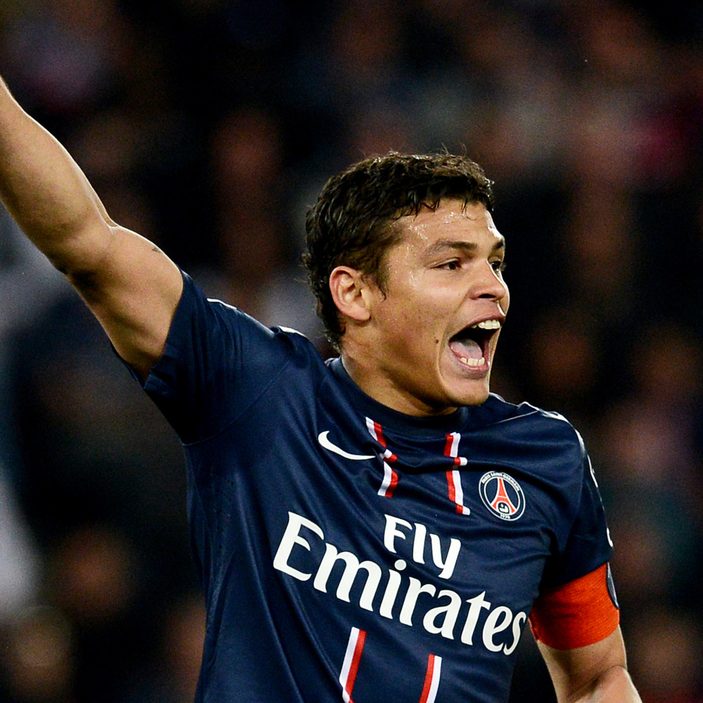  Футболист ПСЖ Тиаго Силва